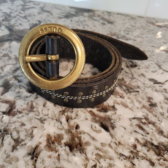 Guess leather Belt   - Picture 1 of 5